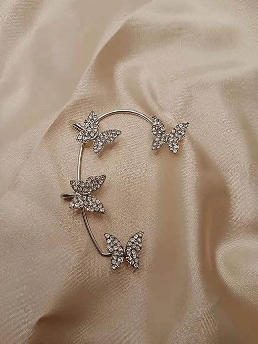 Butterfly Cuff Earrings (1 Pair)