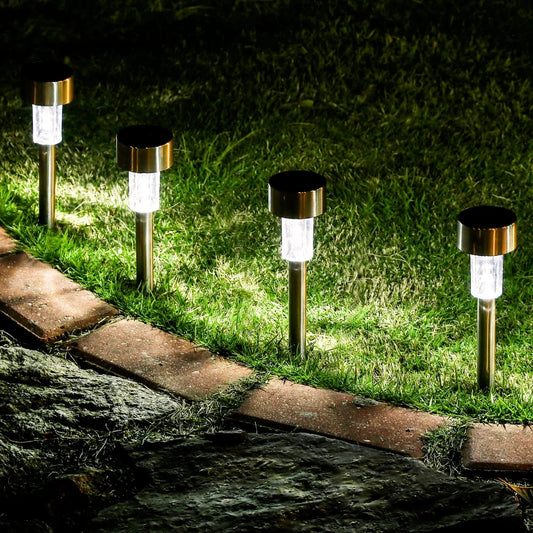 Solar Waterproof Pathway Night Lights