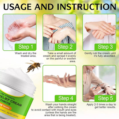 Bee Venom Pain Relief Cream